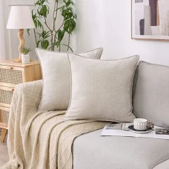Chenille 20x20 Square Throw Pillow