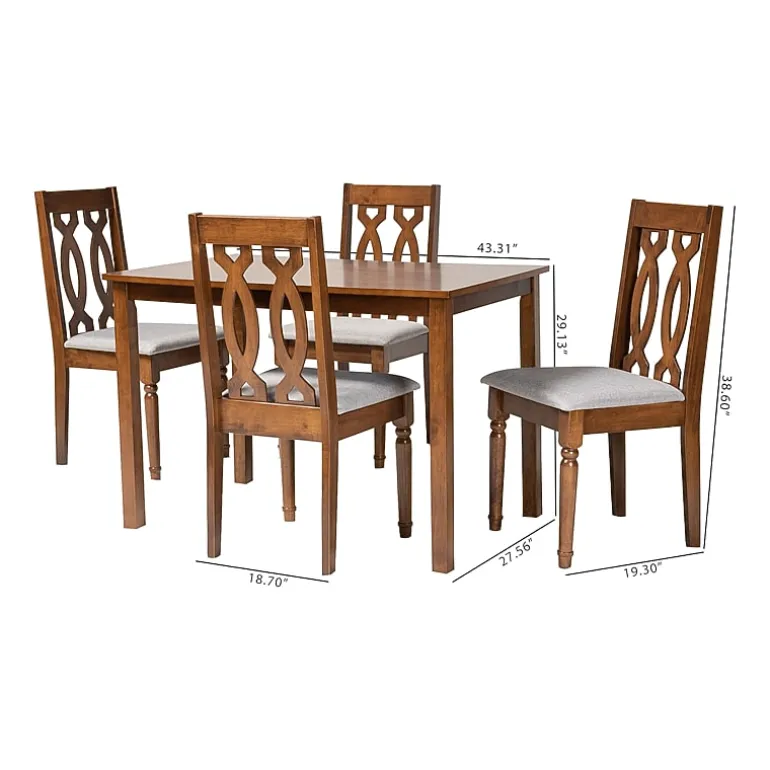 Cherese Dining Room Collection 5-pc. Rectangular Dining Set