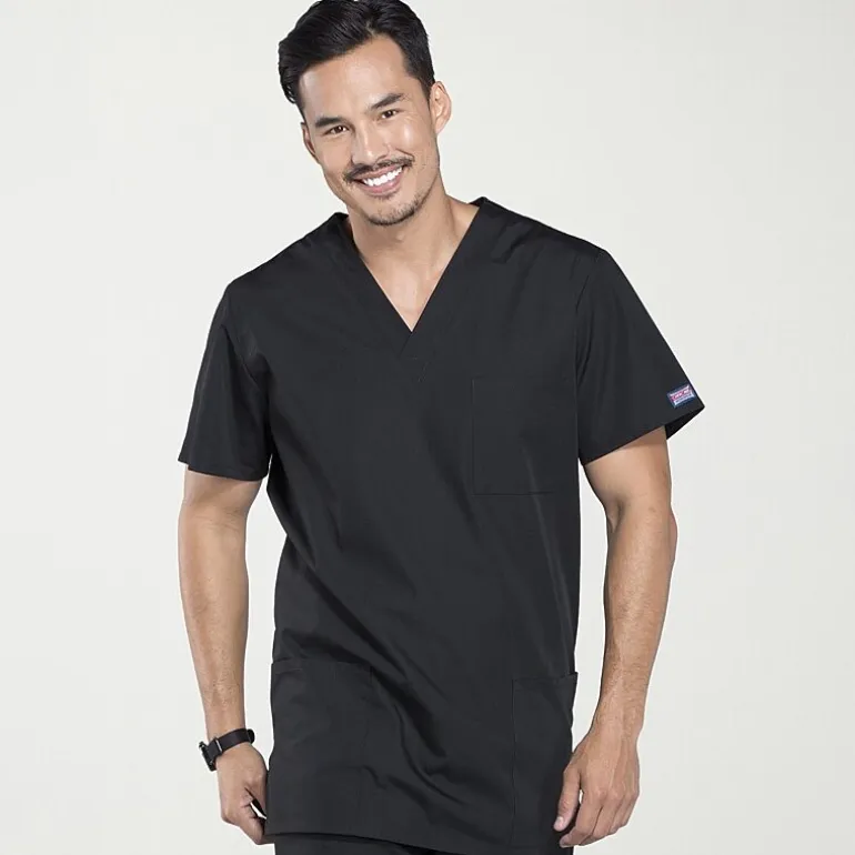 Cherokee Unisex Adult Tall V Neck Short Sleeve Scrub Top