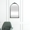 Cheungs Everlaine Modern Victorian Black Wall Mount Wall Mirror