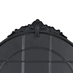 Cheungs Everlaine Modern Victorian Black Wall Mount Wall Mirror