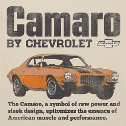 Chevrolet CamaroN Mens Crew Neck Short Sleeve Regular Fit Graphic T-Shirt