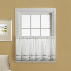 CHF Abby 2-pc. Rod Pocket Window Tier