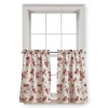 CHF Antique Rose 2-pc. Rod Pocket Window Tier