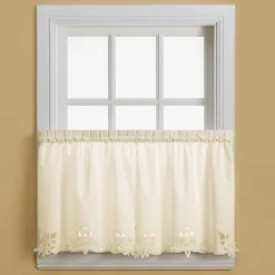 CHF Battenburg 2-pc. Rod Pocket Window Tier