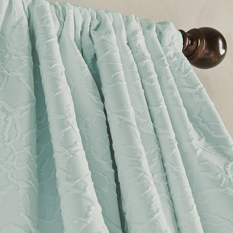 CHF Bloomsbury Rod Pocket Light-Filtering Single Curtain Panel