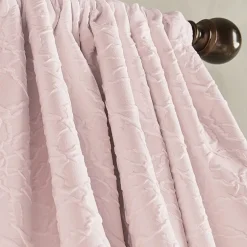 CHF Bloomsbury Rod Pocket Light-Filtering Single Curtain Panel