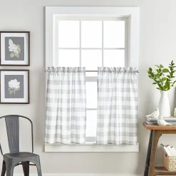 CHF Buffalo Check 3-pc. Rod Pocket Window Tier
