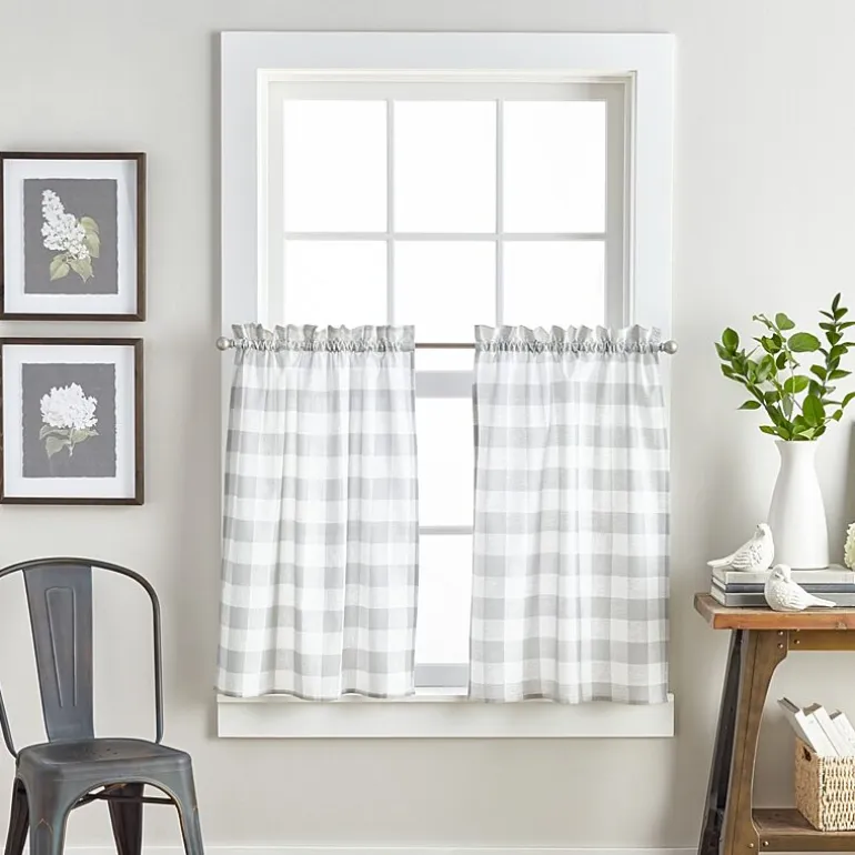 CHF Buffalo Check 3-pc. Rod Pocket Window Tier