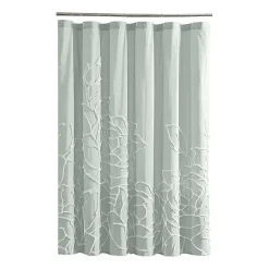 CHF Chenille Rose Shower Curtain