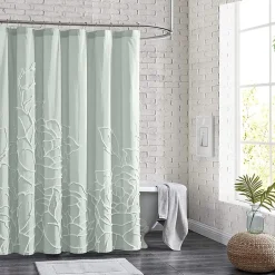 CHF Chenille Rose Shower Curtain