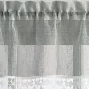 CHF Delicate Lace 3-pc. Rod Pocket Window Tier