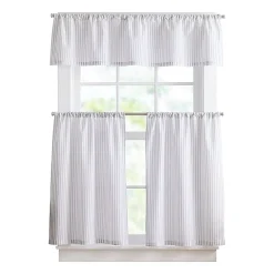 CHF James 3-pc. Rod Pocket Window Tier