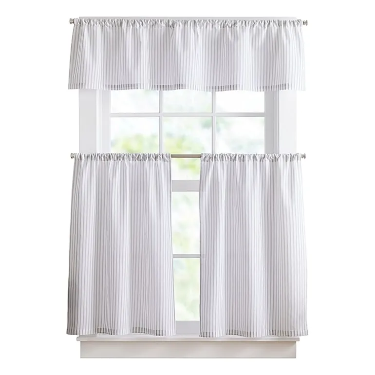 CHF James 3-pc. Rod Pocket Window Tier