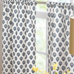 CHF Kiara 3-pc. Rod Pocket Window Tier