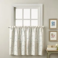 CHF Lynette 2-pc. Rod Pocket Window Tier