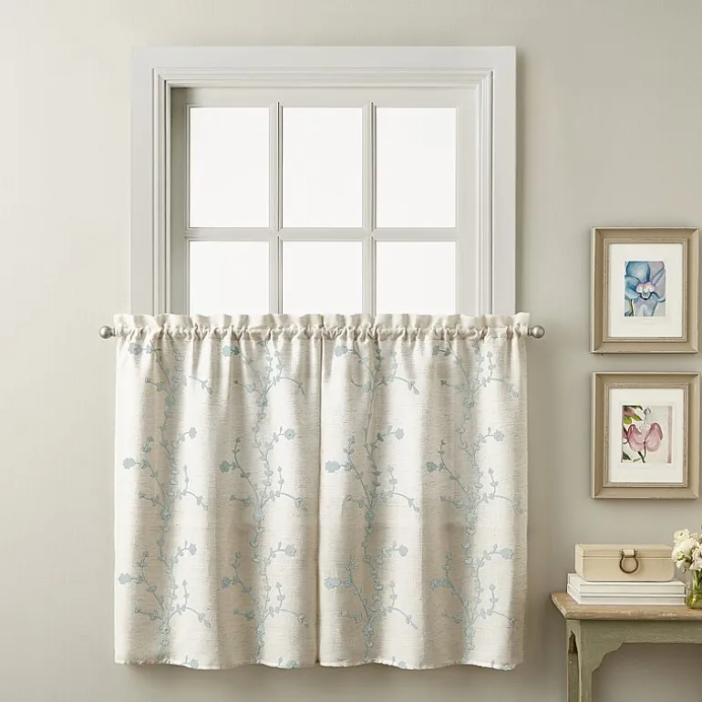 CHF Lynette 2-pc. Rod Pocket Window Tier