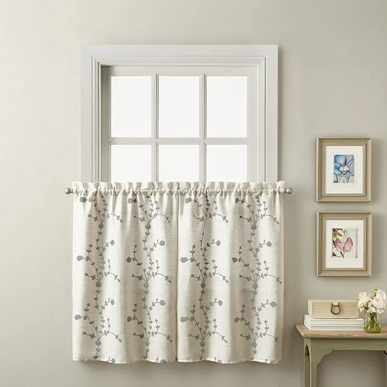 CHF Lynette 2-pc. Rod Pocket Window Tier