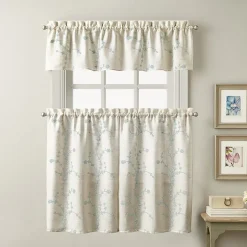 CHF Lynette 2-pc. Rod Pocket Window Tier