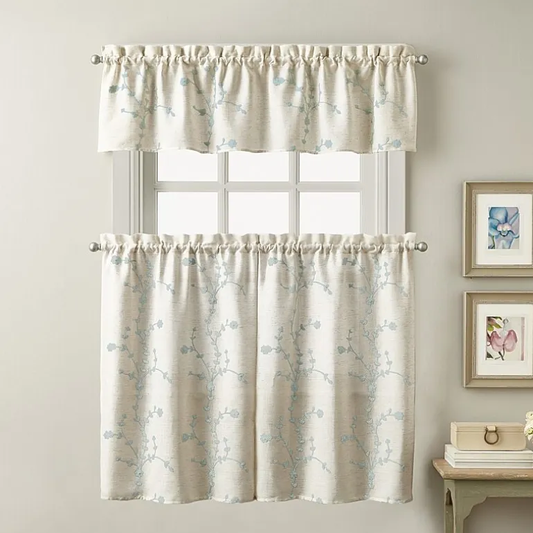 CHF Lynette 2-pc. Rod Pocket Window Tier