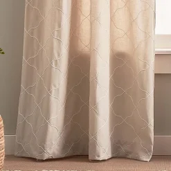 CHF Mallorca Back Tab Light-Filtering Set of 2 Curtain Panel