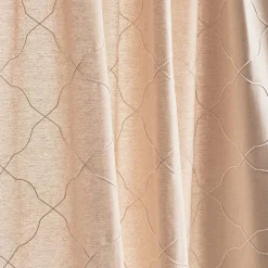 CHF Mallorca Back Tab Light-Filtering Set of 2 Curtain Panel