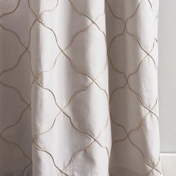 CHF Mallorca Back Tab Light-Filtering Set of 2 Curtain Panel