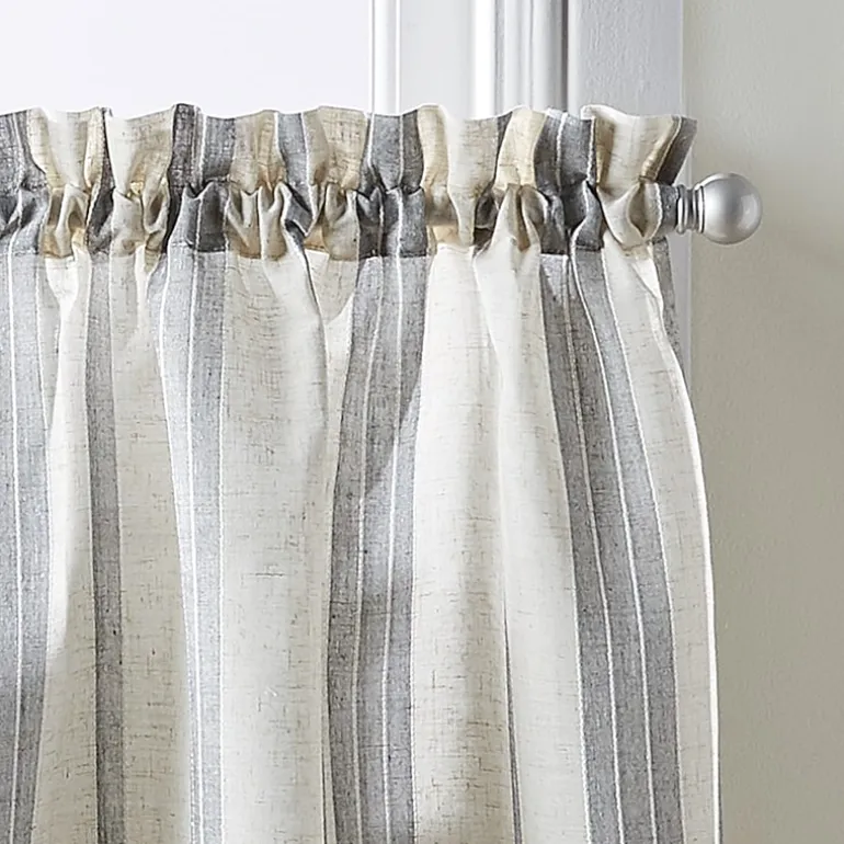 CHF Mckenzie 2-pc. Rod Pocket Window Tier