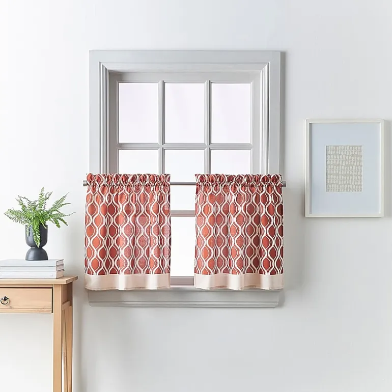 CHF Morocco 2-pc. Rod Pocket Window Tier