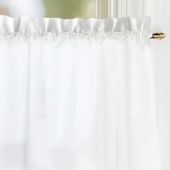 CHF Penny Eyelet 2-pc. Rod Pocket Window Tier
