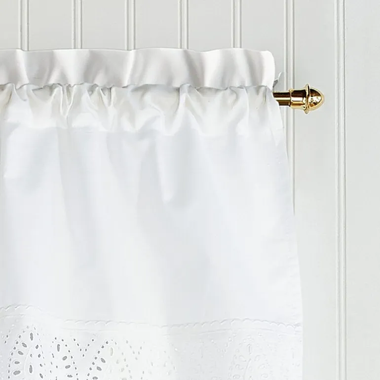 CHF Penny Eyelet Rod Pocket Tailored Valance