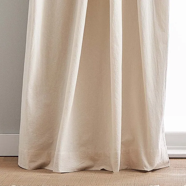 CHF Sanctuary Back Tab Light-Filtering Set of 2 Curtain Panel