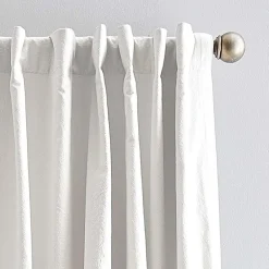 CHF Sanctuary Back Tab Light-Filtering Set of 2 Curtain Panel