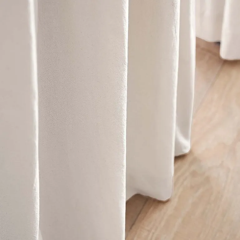 CHF Sanctuary Back Tab Light-Filtering Set of 2 Curtain Panel