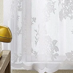 CHF Sibella Lace 2-pc. Rod Pocket Window Tier