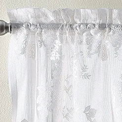 CHF Sibella Lace Rod Pocket Tailored Valance
