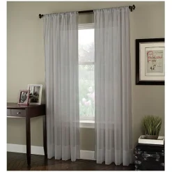 CHF Soho Rod Pocket Back Tab Sheer Single Curtain Panel