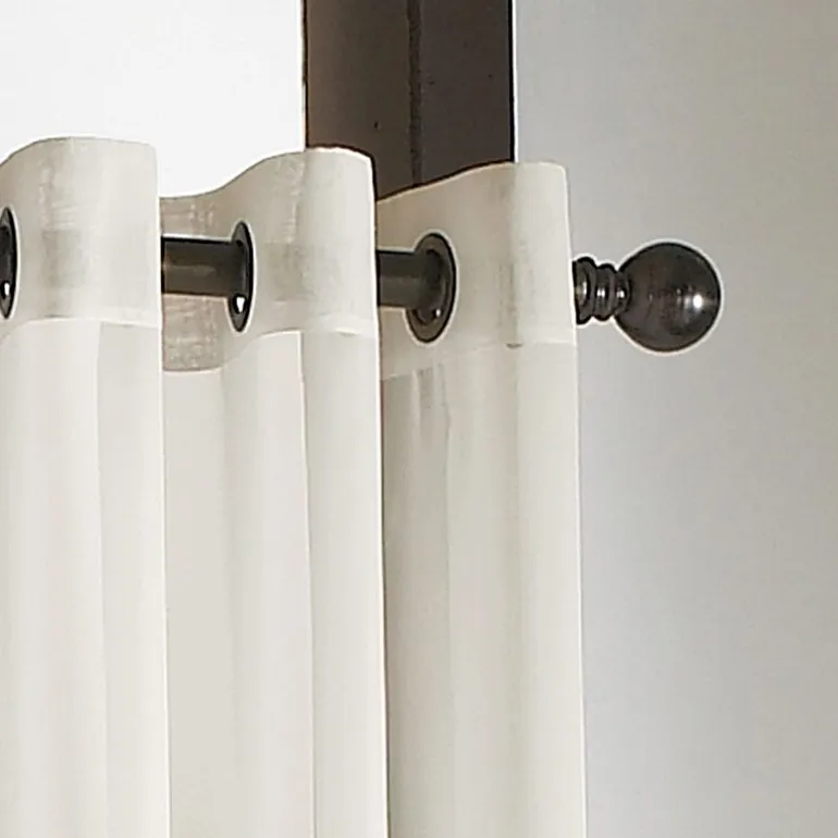 CHF Soho Voile Grommet Top Sheer Single Curtain Panel