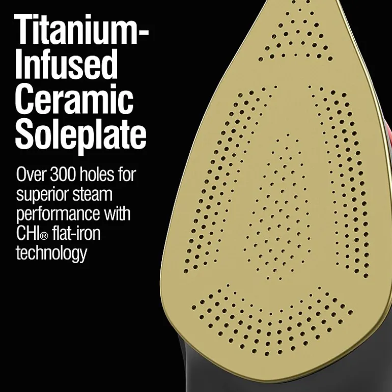 Chi Full Size Auto-off Iron with Titanium Infused Ceramic Soleplate