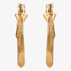 Child's 14K Gold Twist Hoop Earrings
