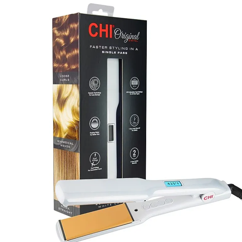 CHI "Original Digital ""I Do"" Blushing Bride" Fast Heating 1 1/2" Flat Iron