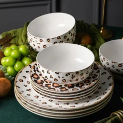 Christian Siriano New York Majestic 24-pc. Porcelain Dinnerware Set