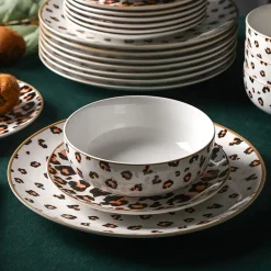 Christian Siriano New York Majestic 12-pc. Porcelain Dinnerware Set