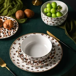 Christian Siriano New York Majestic 12-pc. Porcelain Dinnerware Set