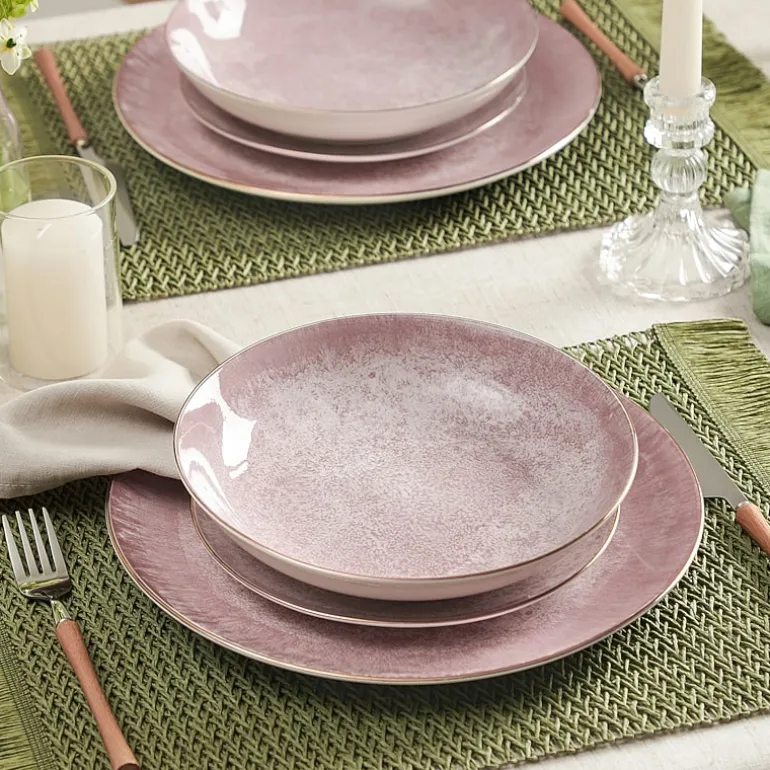 Christian Siriano New York Onyx 12-pc. Porcelain Dinnerware Set