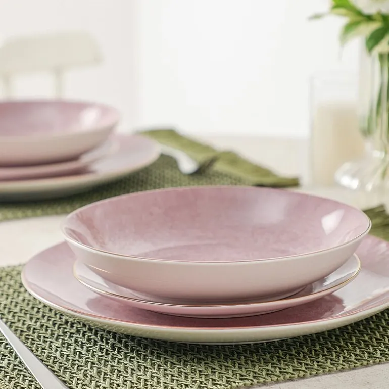 Christian Siriano New York Onyx 12-pc. Porcelain Dinnerware Set