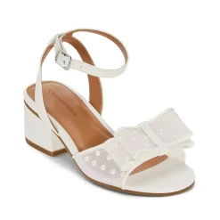 Christie & Jill Amira Little & Big Kid Girls Round Open Toe Block Heel Pumps
