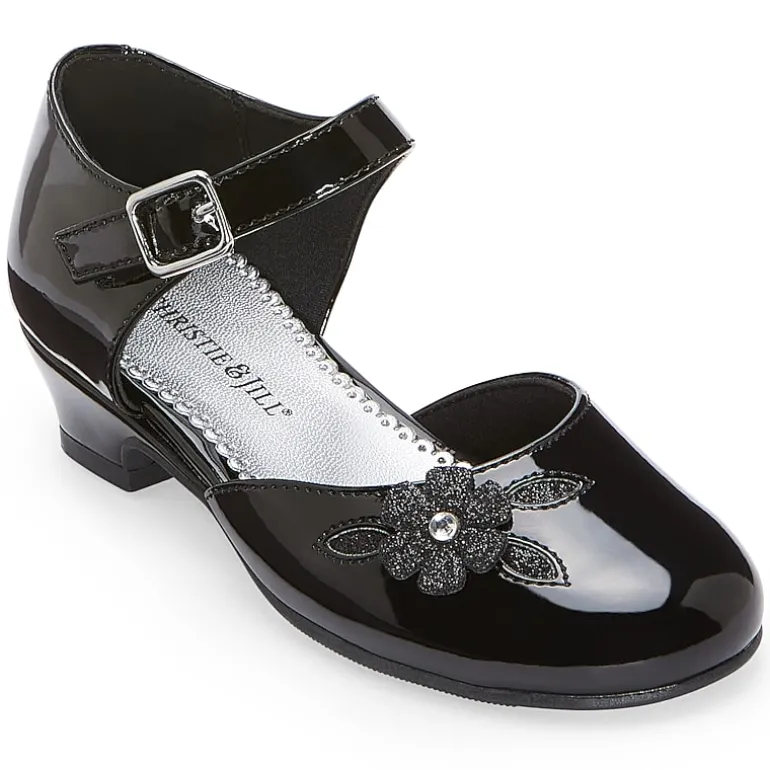 Christie & Jill Heaven Little & Big Kid Girls Round Mary Jane Shoes