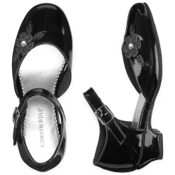 Christie & Jill Heaven Little & Big Kid Girls Round Mary Jane Shoes