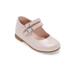Christie & Jill Lil Dahlia Toddler Girls Round Closed Toe Mary Jane Shoes